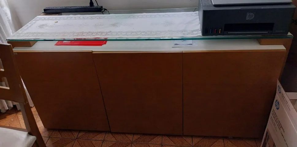 Mesa vidro e rack - Foto 5