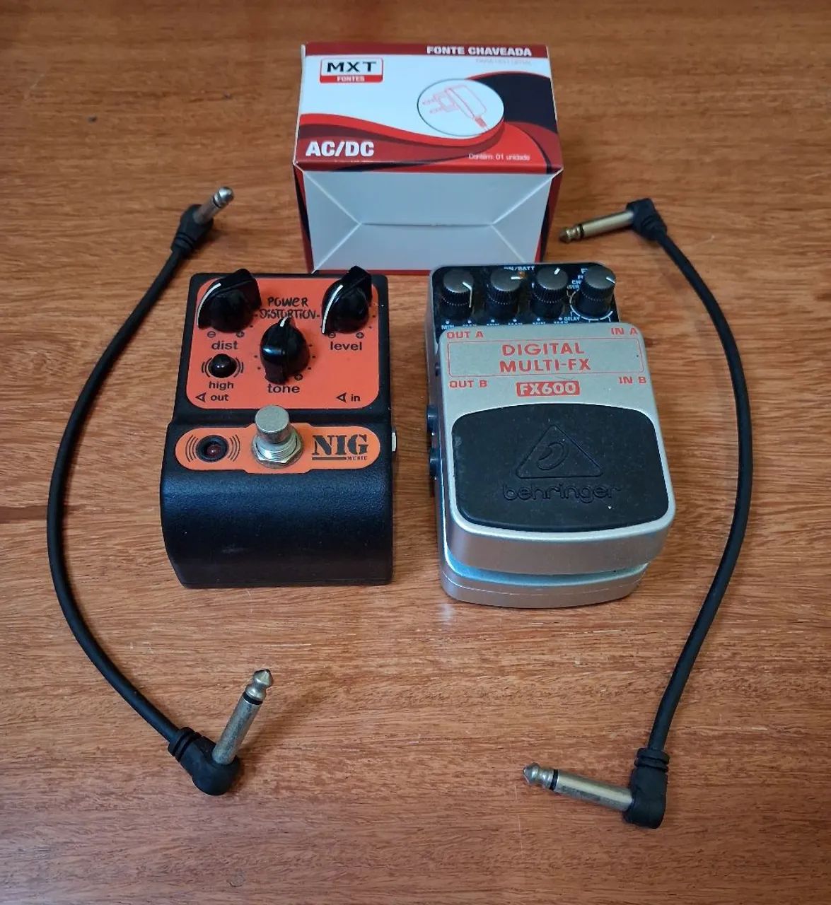 Pedais para guitarra!