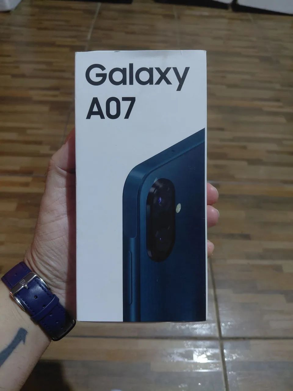 Galaxy A07 - verde - lacrado