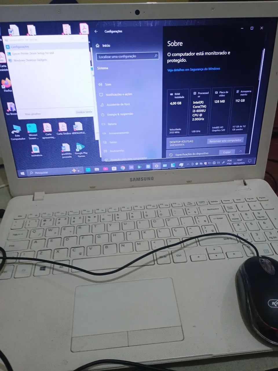 Notebook Samsung - para sair hj, leia o anúncio interio - Foto 4