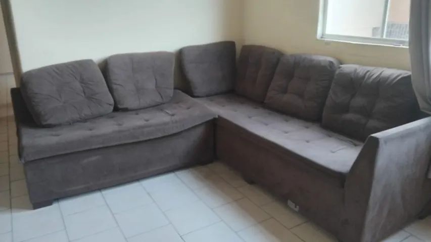 Conjunto de sofá 2 e 3 lugares