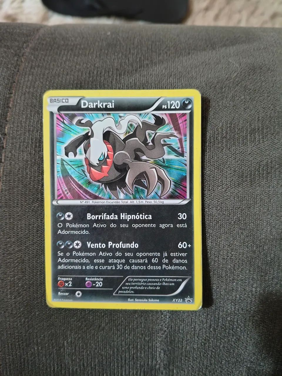 Carta pokemon darkrai promo