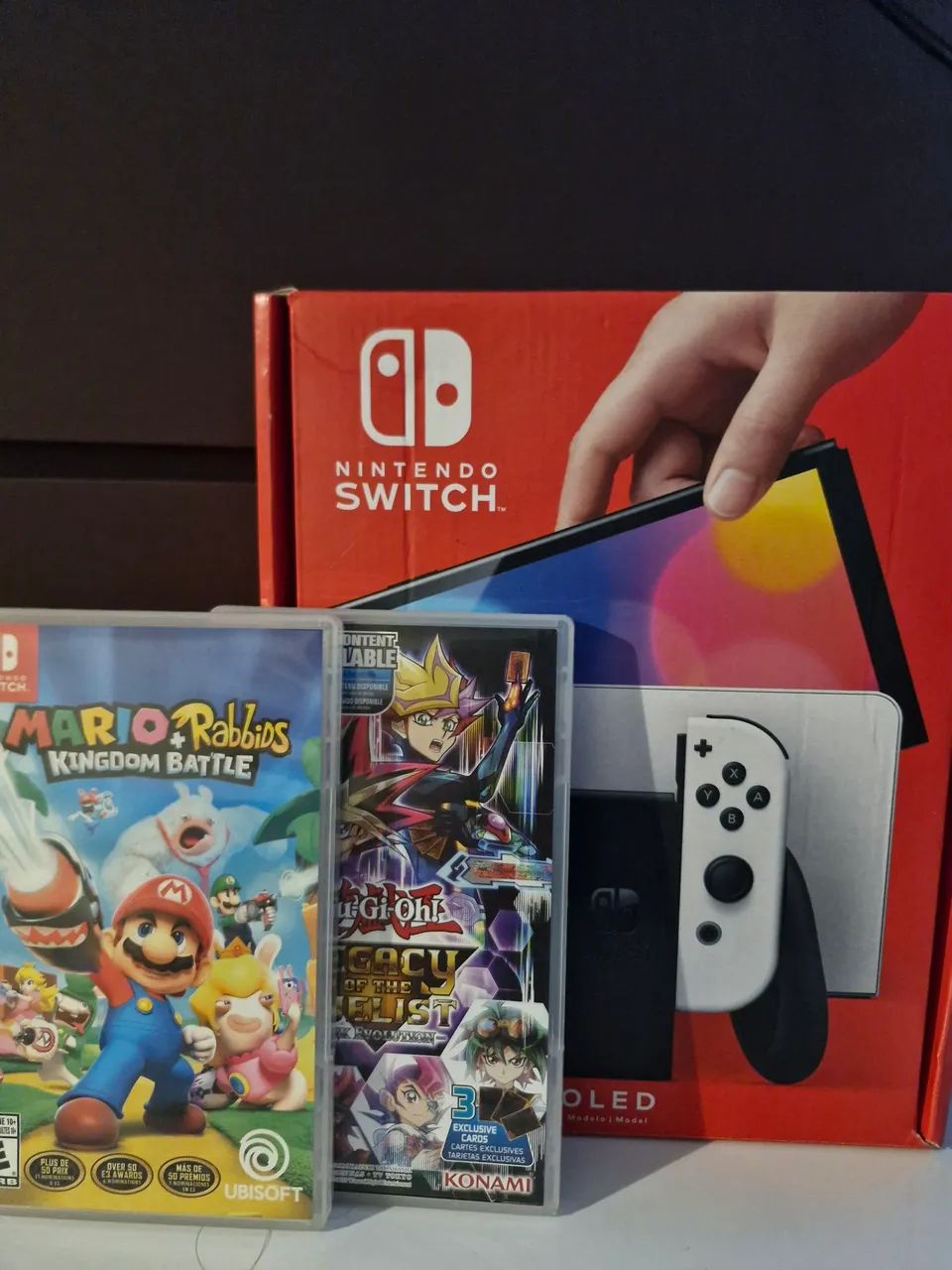 Nintendo Switch OLED + jogos
