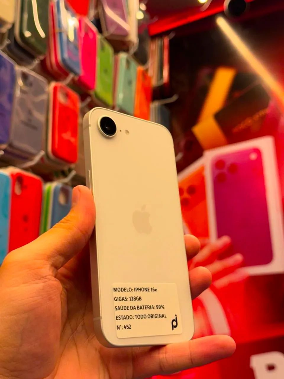IPHONE 16E BRANCO