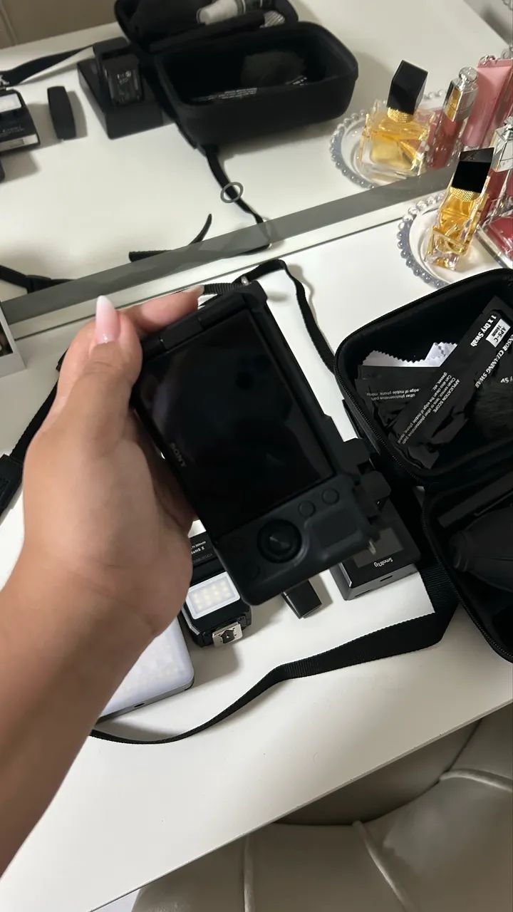 SONY ZVE-10 + acessórios  - Foto 4