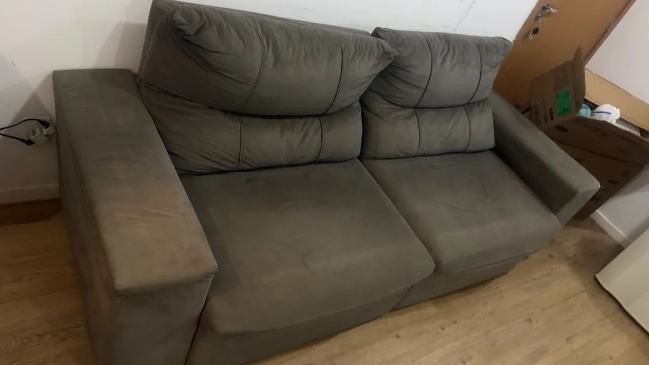 ? SOFÁ GRANDE USADO - APENAS R$ 200! - Foto 3