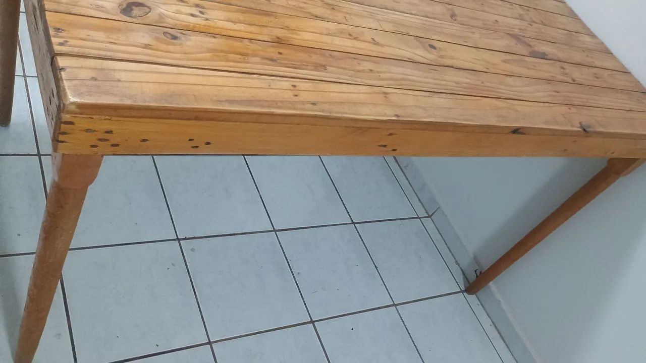 Mesa de madeira  - Foto 5