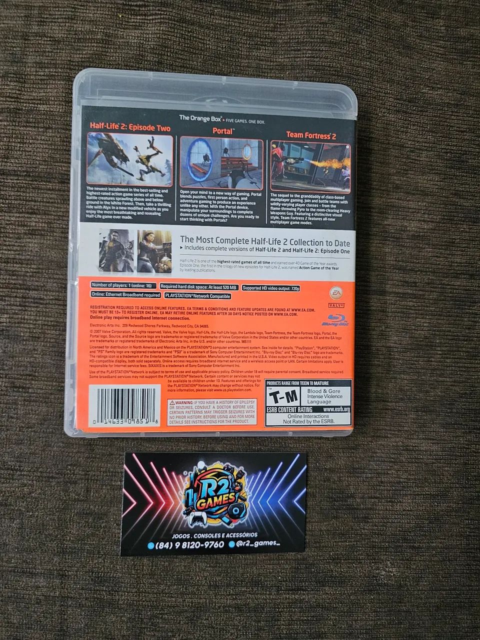 THE ORANGE BOX (PS3) JOGO - Foto 2