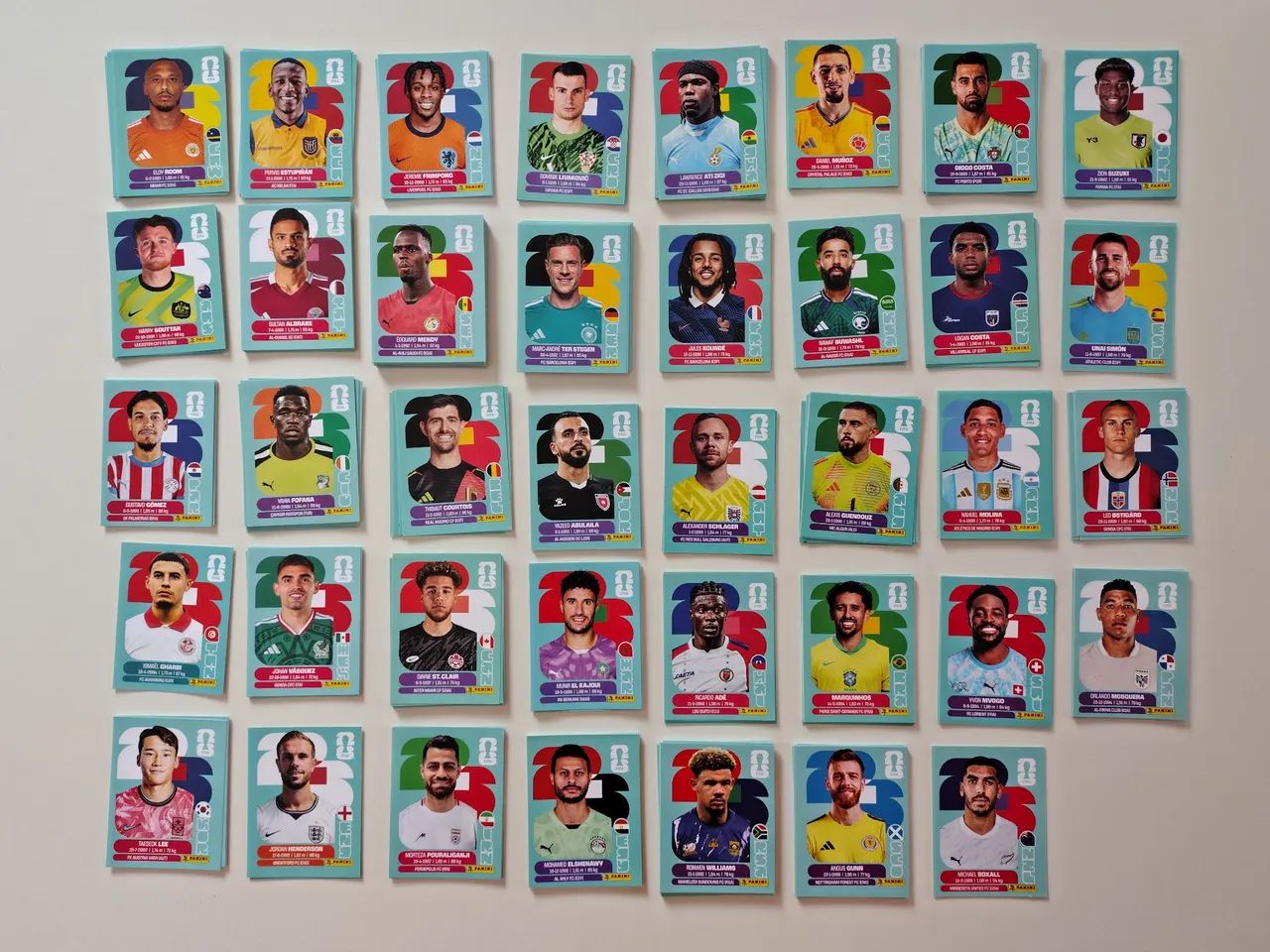 Figurinhas da Copa do Mundo de 2026 - kit com 215 figurinhas - Foto 3