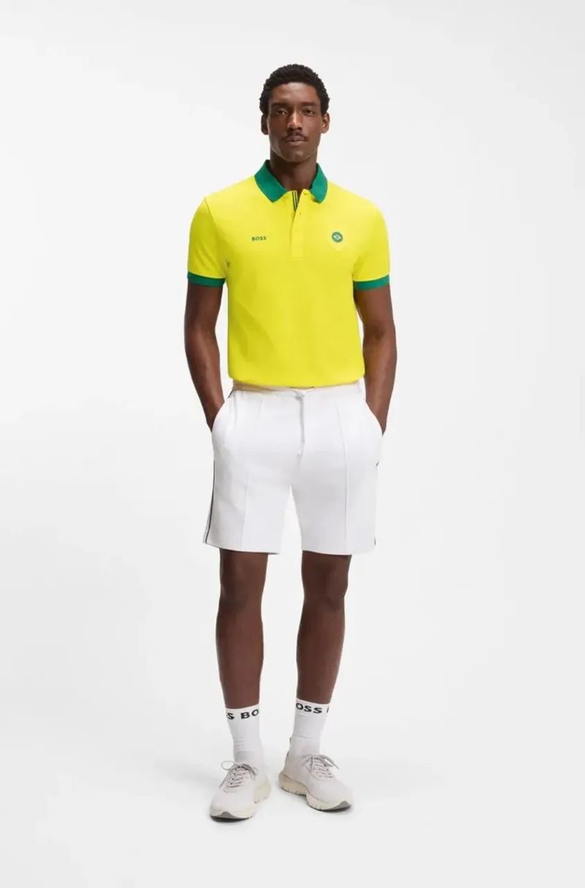 Camisa Polo Hugo Boss Brasil - Foto 2