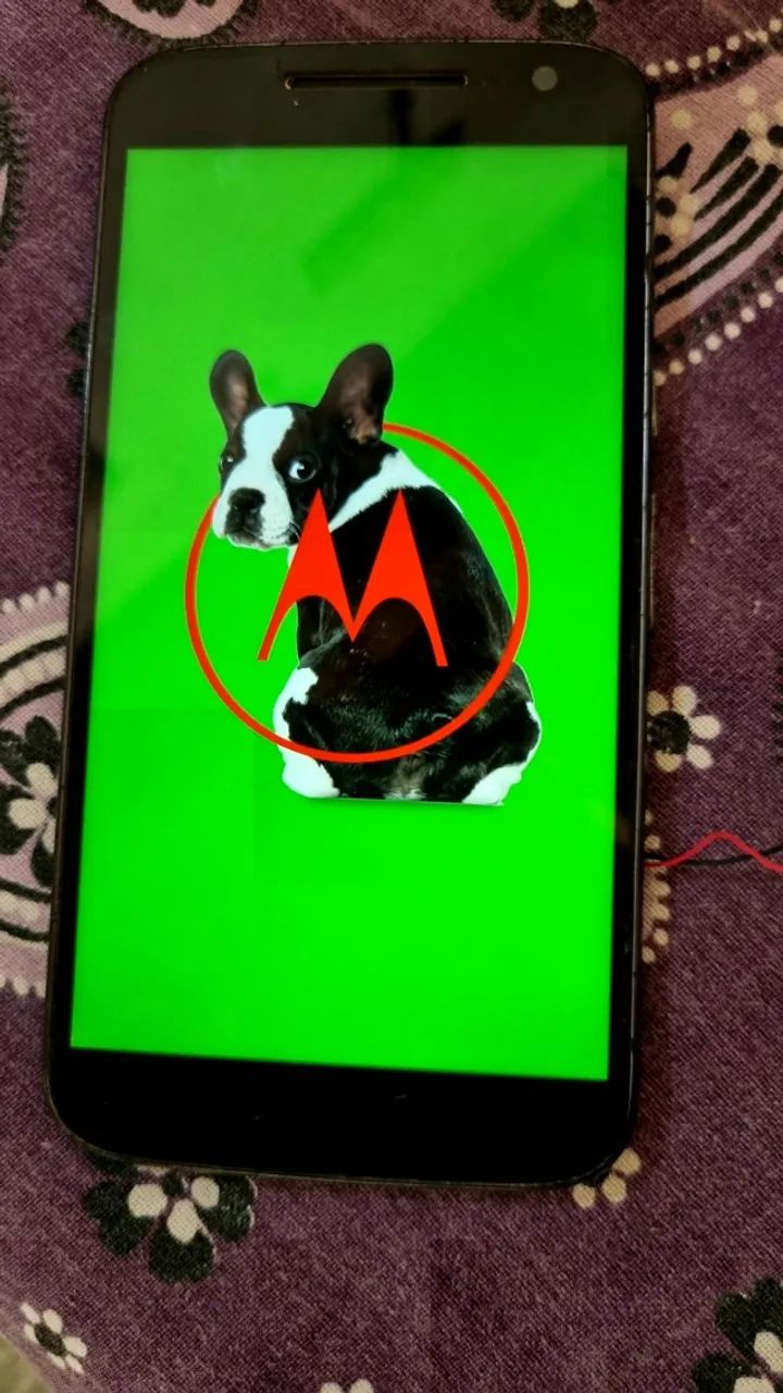 moto g4 frontal completa com aro - Foto 2