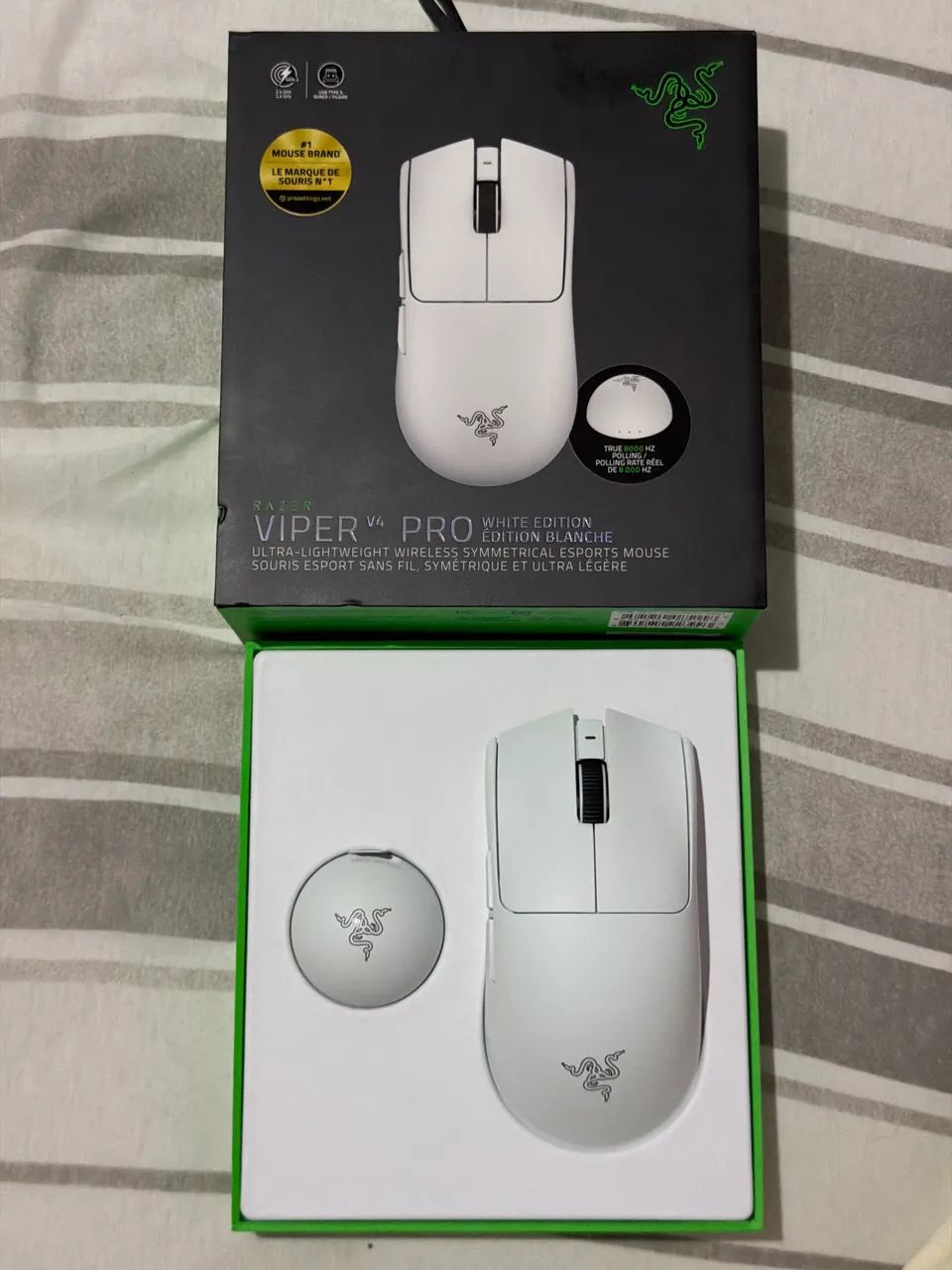 Mouse Razer Viper V4 Pro - Dongle 8K
