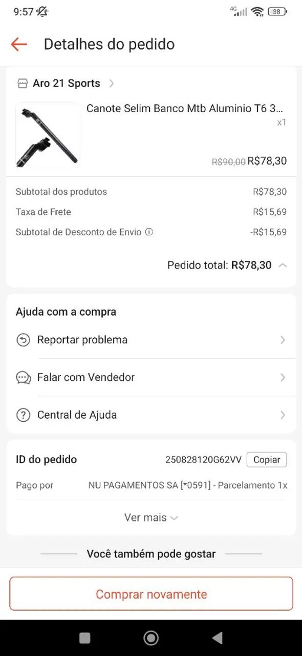 Canote de alumínio novo  - Foto 4