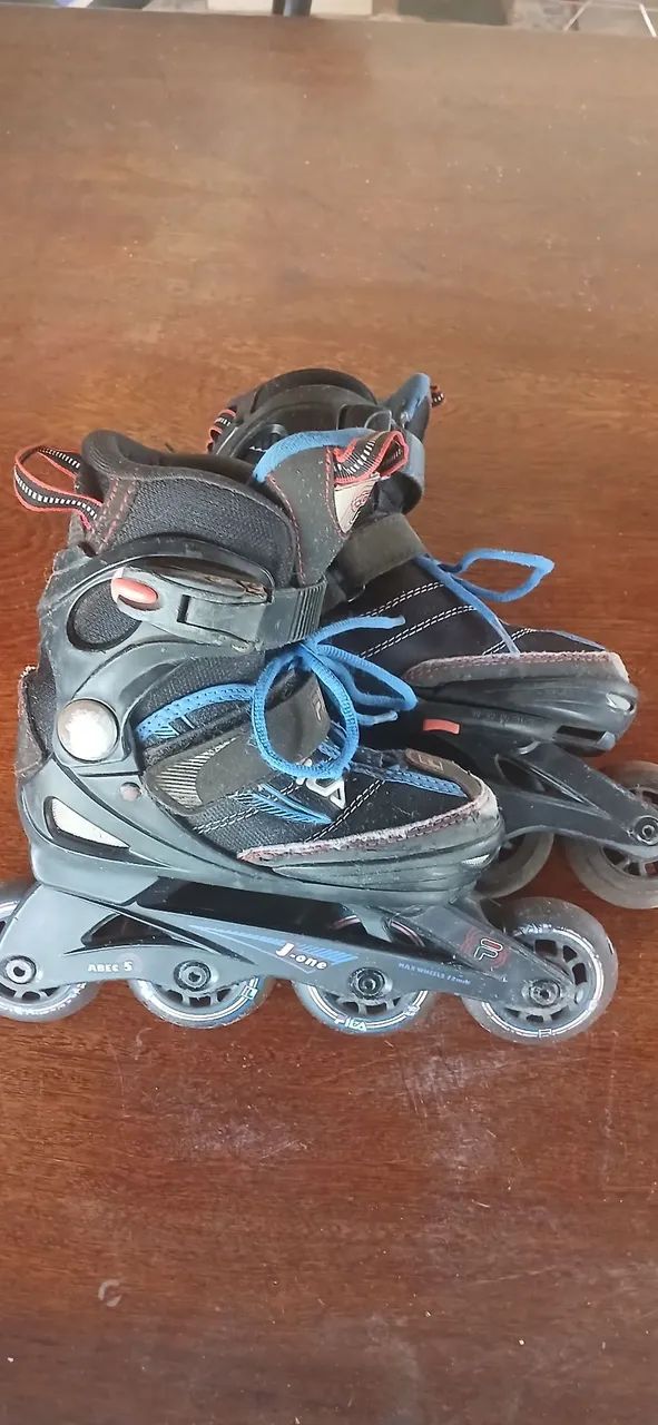 Patins infantil Fila J-One ajustável 28 ao 32