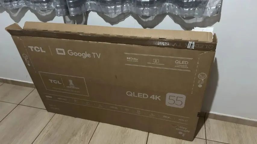 Smart TV TCL 55" QLED 4K Google TV HDR10+  - Foto 4