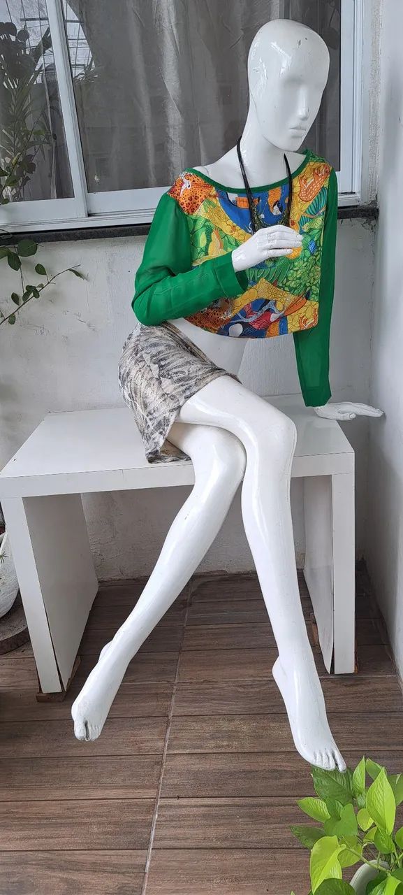 Manequim e Araras