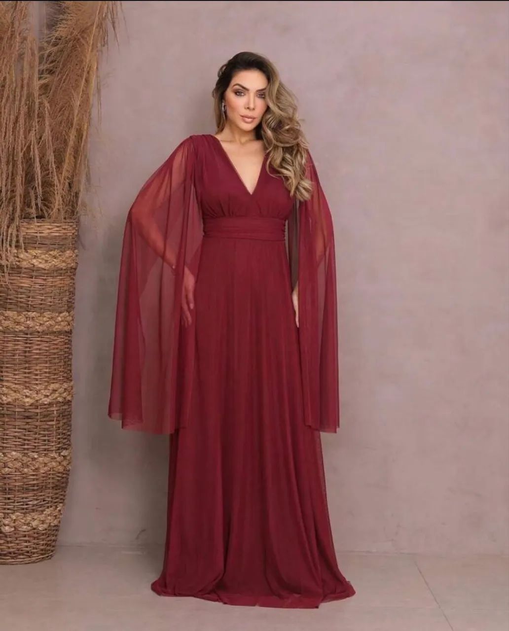 Vestido Marsala - Foto 3