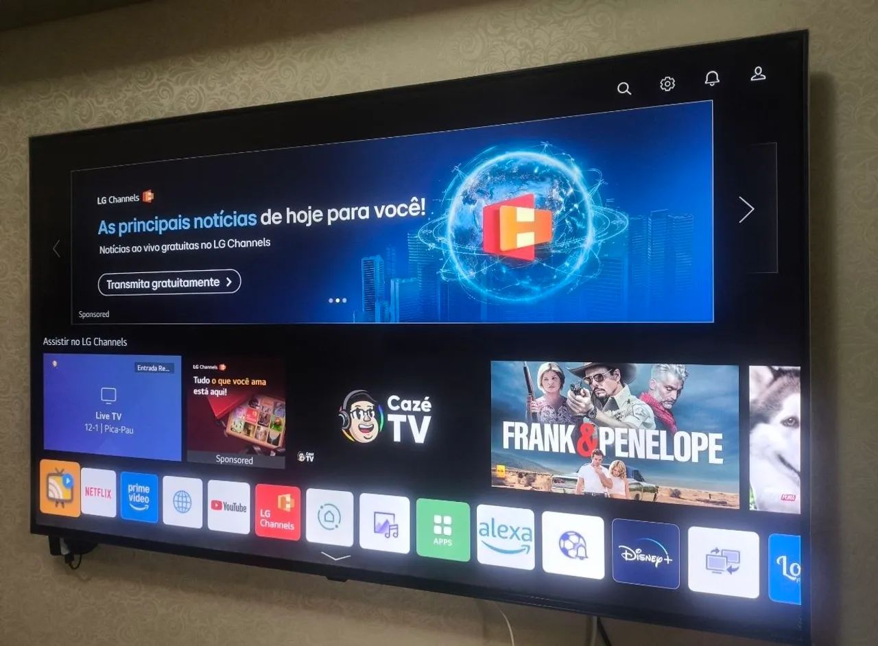 Smart tv LG 55 polegadas semi nova  - Foto 3
