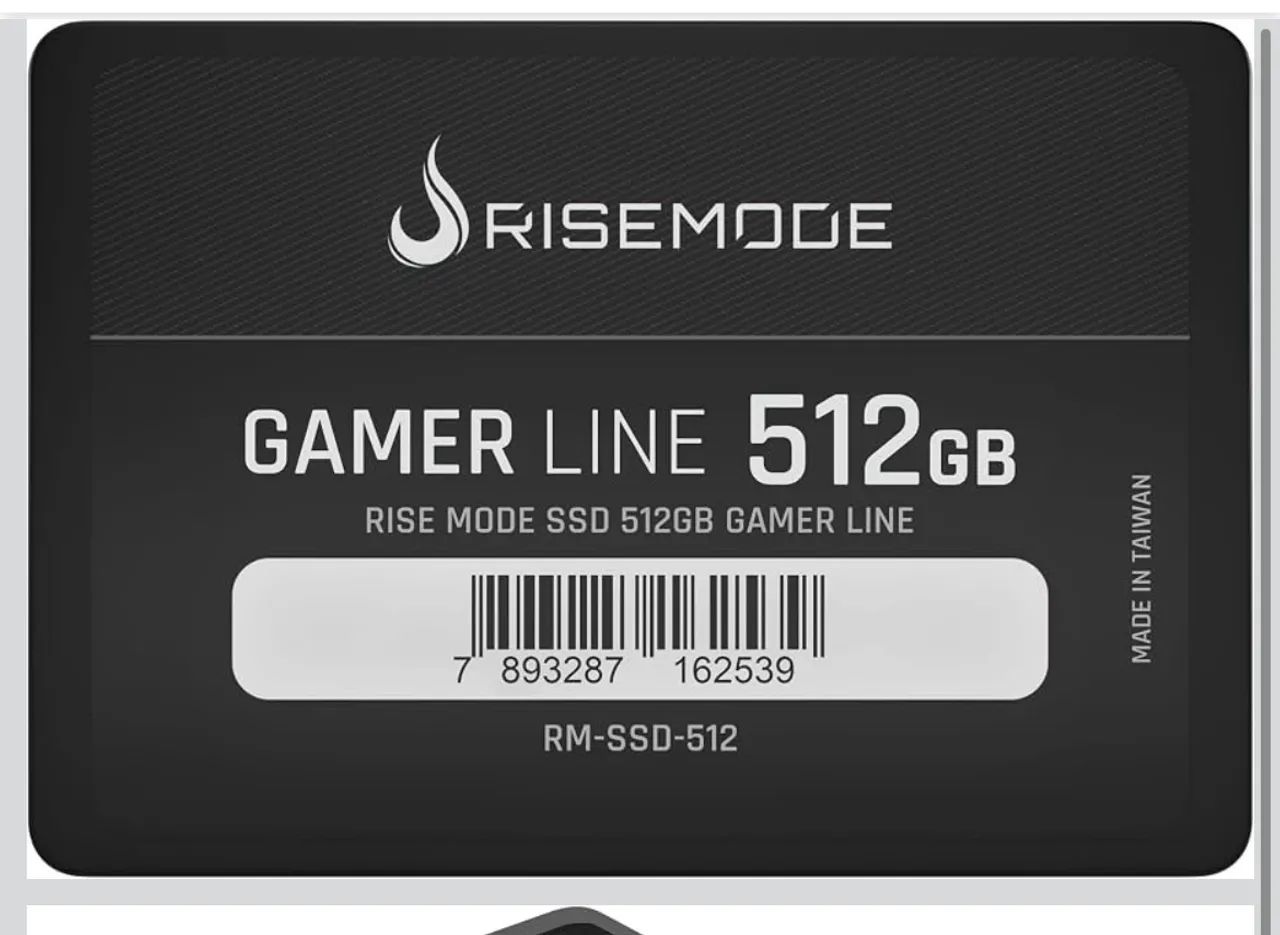 SSD Rise Mode Gamer Line Novo na Caixa 512GB 