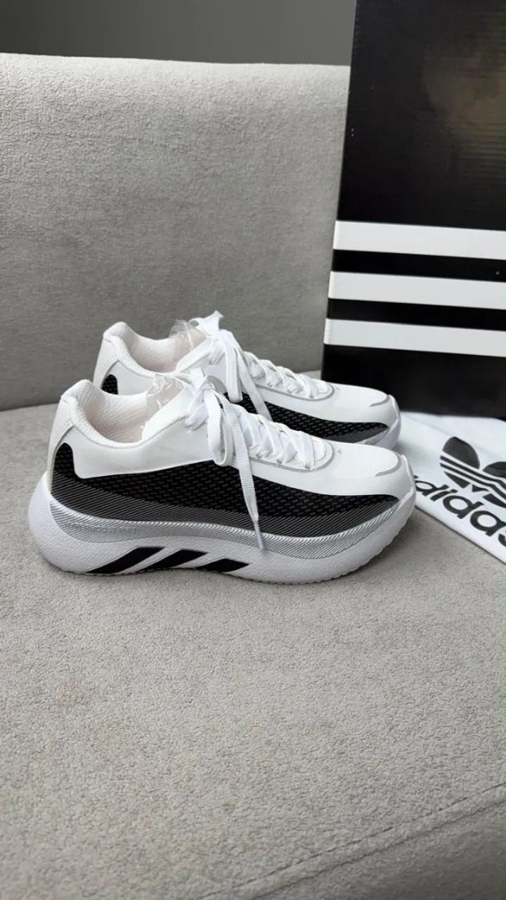 TÊNIS ADIDAS HYPERBOOST EDGE BRANCOPRETO DO 34 AO 39