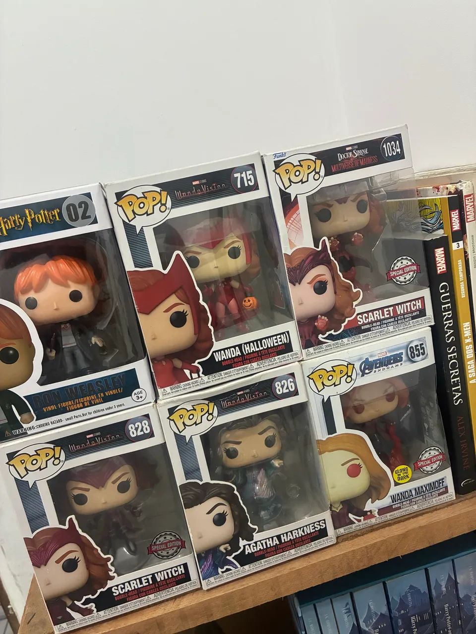 Funkos PoP Wanda?s Agatha e Ronny Harry Potter  - Foto 2