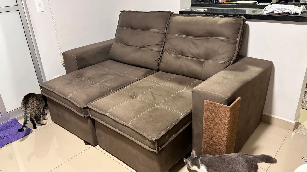 Sofá 2 lugares retrátil - Foto 3