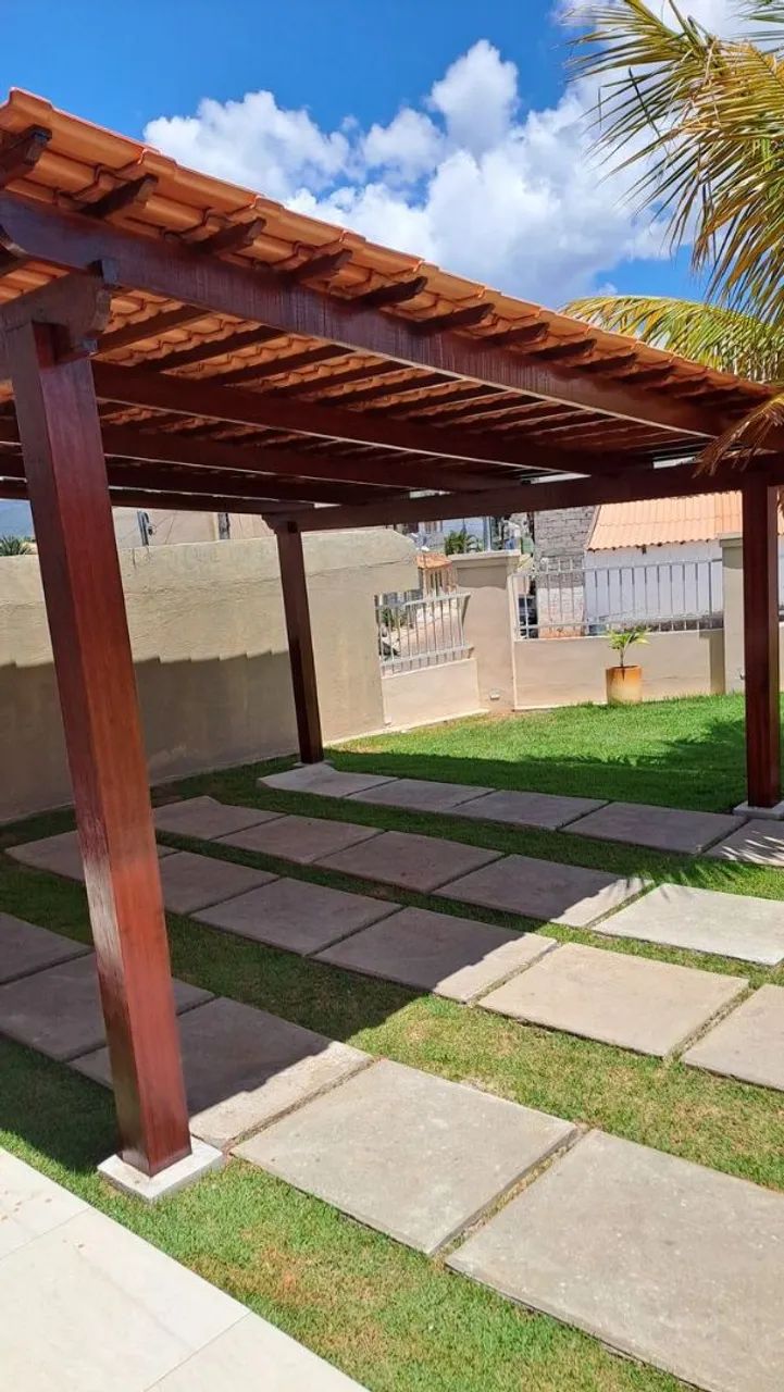 Cobertura com telhas colonial 