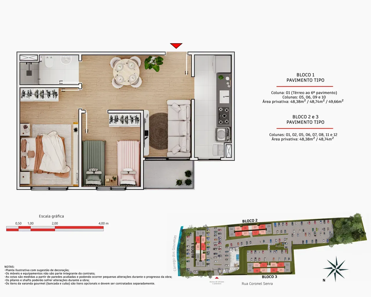 PLANTA 48m²