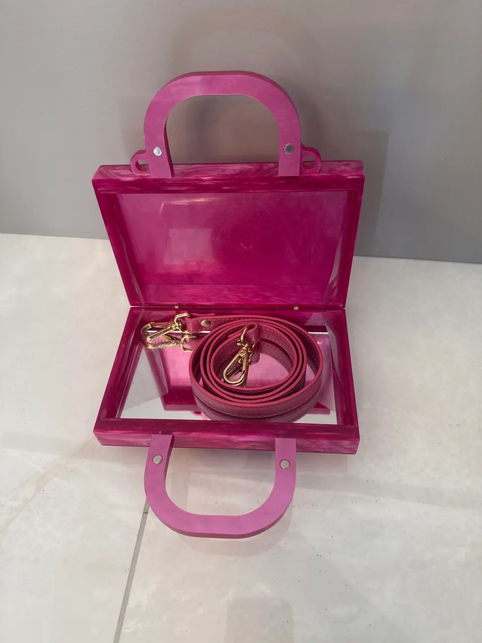 Bolsa estilé acrilico bubble gum - Foto 4