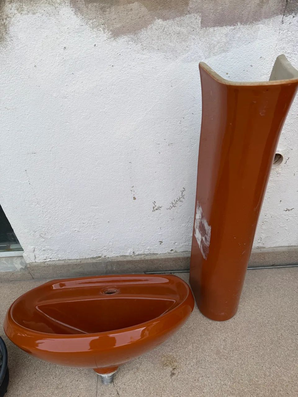 Toilet and sink