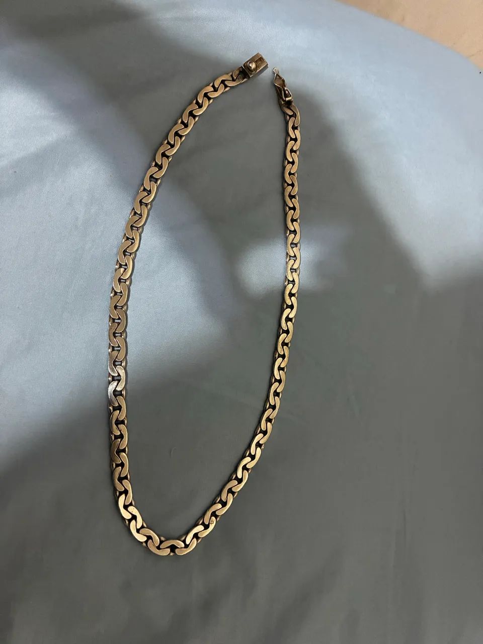 Cordão de prata boladão 