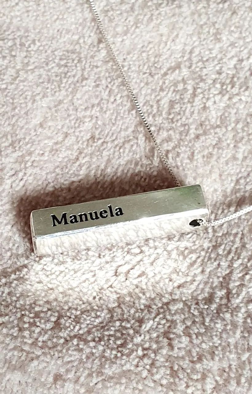 Colar de Prata 925 Personalizado - Manuela - Foto 3