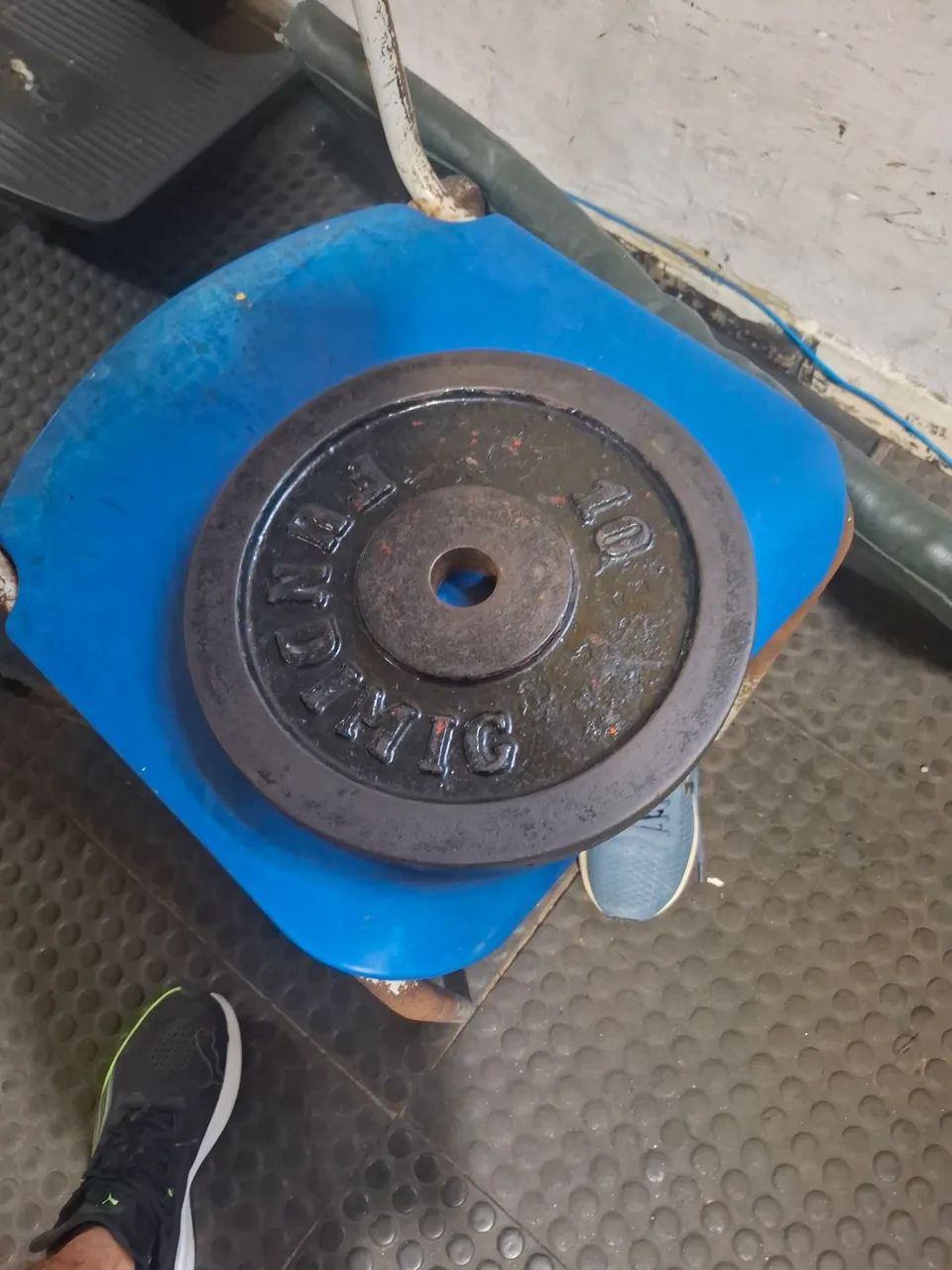Anilhas de ferro, 8,00 kg  - Foto 3