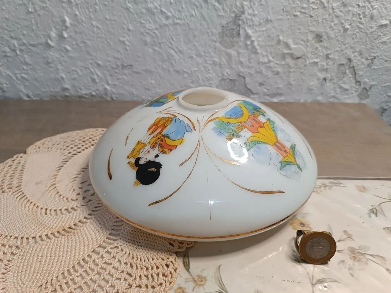 Cúpula decoração gueixa
