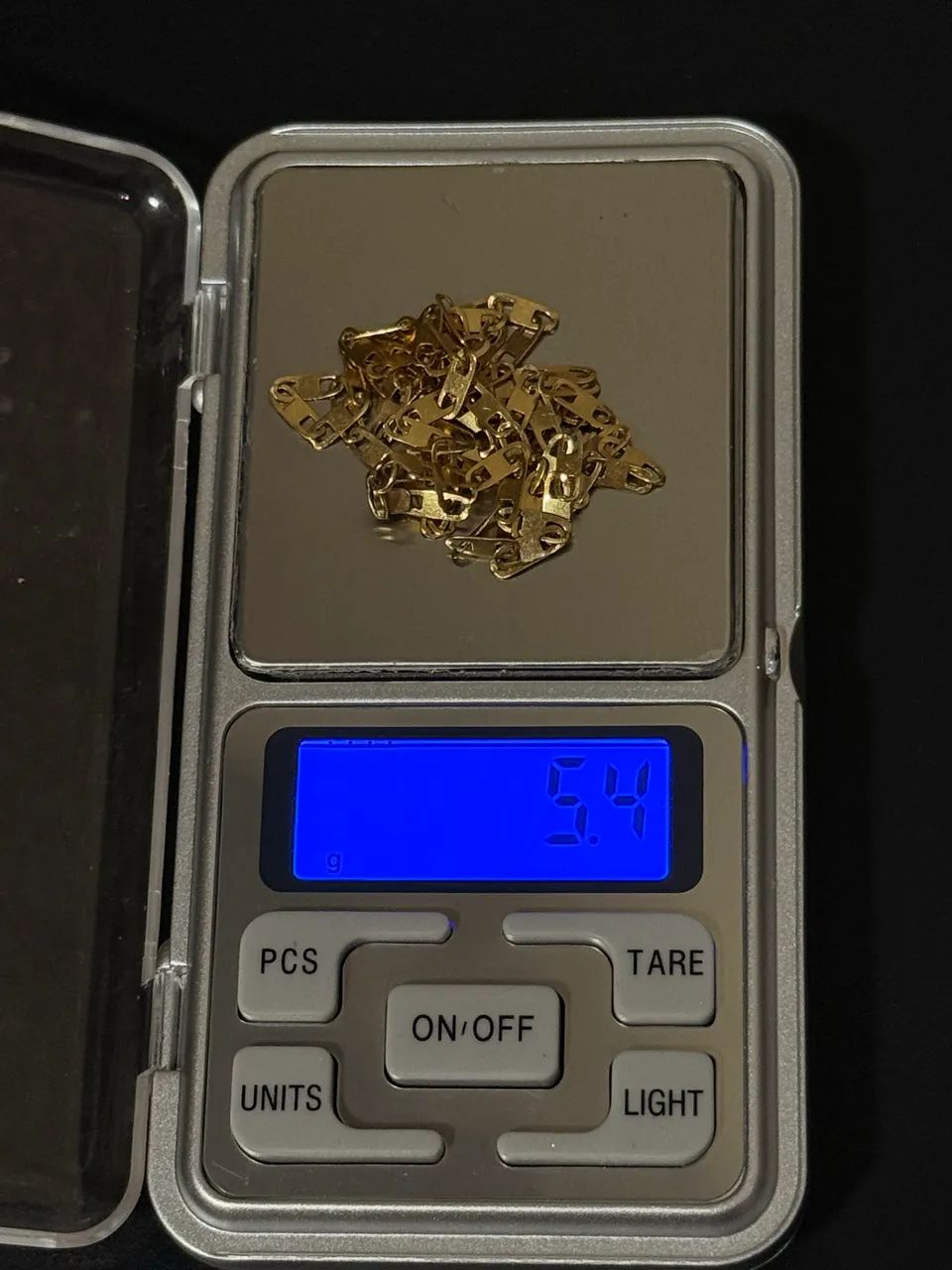 CORDÃO DE OURO MODELO PIASTRINE 5.4g - Foto 3