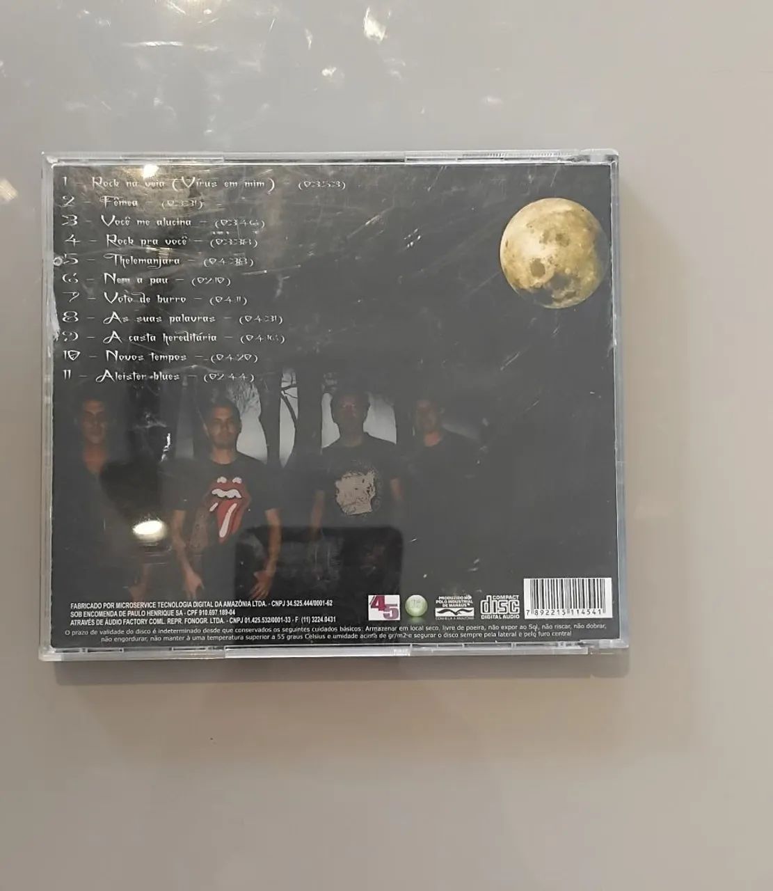 CD Os Urutaus, Rock Nacional  - Foto 2