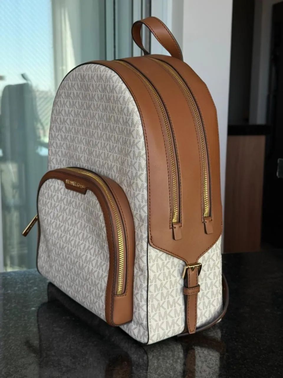 Mochila Michael Kors Jaycee Original Grande - Foto 4