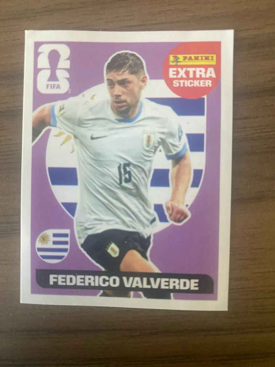Figurinha copa Valverde legend lilás 
