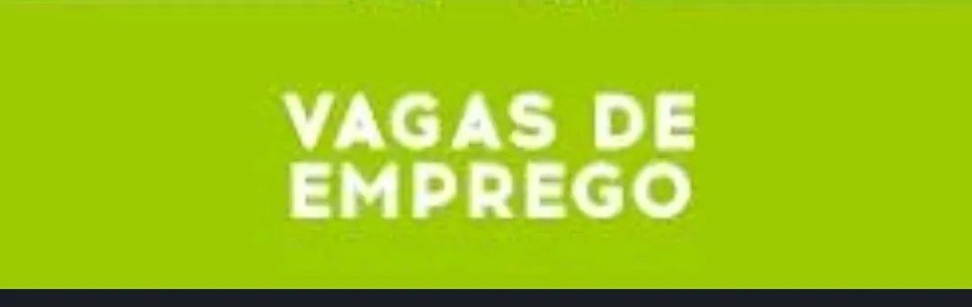 Vaga de emprego para homens 