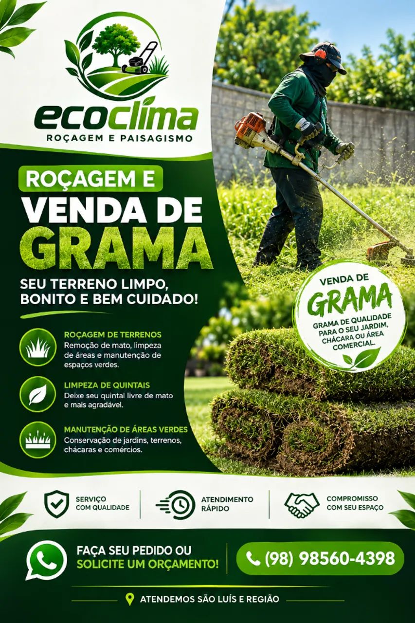 Roçagem e Limpeza de Terrenos e Quintais - São Luís e Região - Foto 2