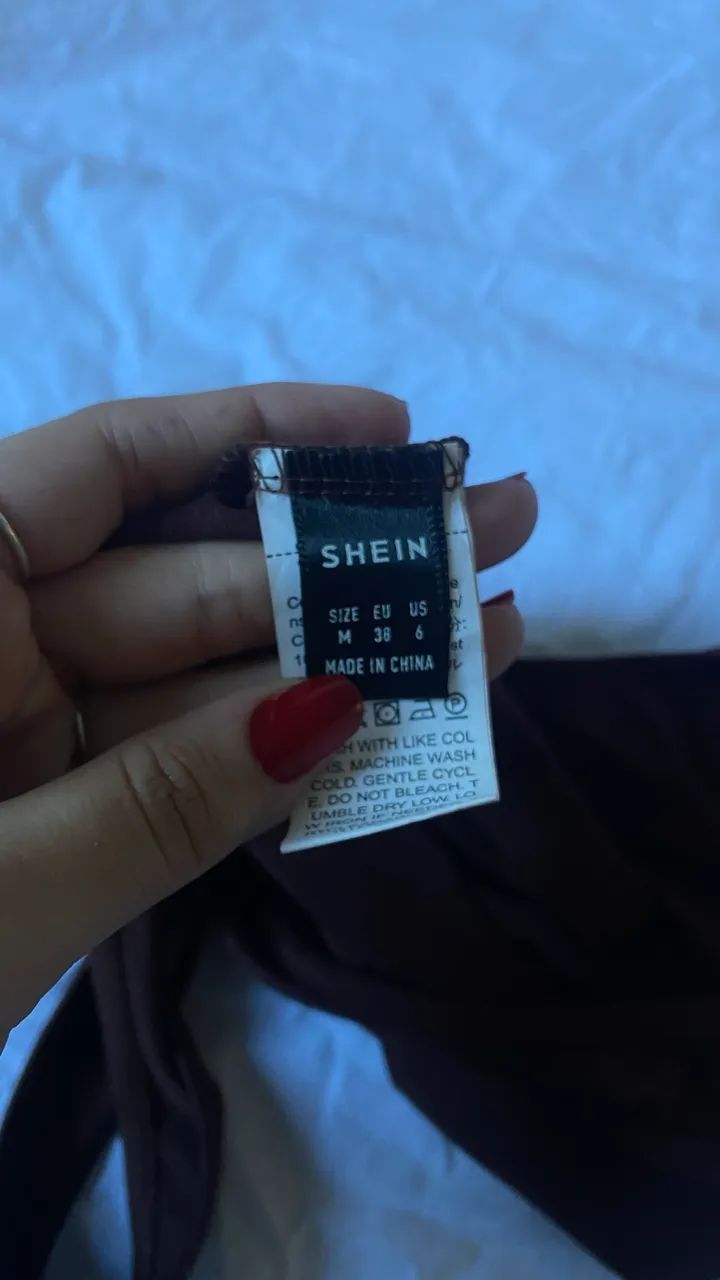 CROPREED DA SHEIN MARROM - Foto 2