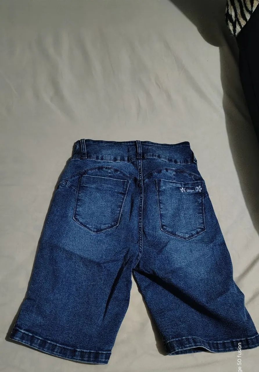 Bermuda jeans feminina N°46 - Foto 2