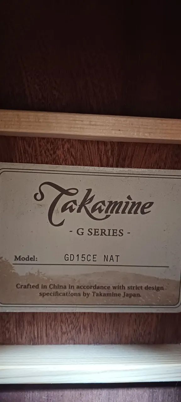 Violão Takamine aço com case - Foto 2