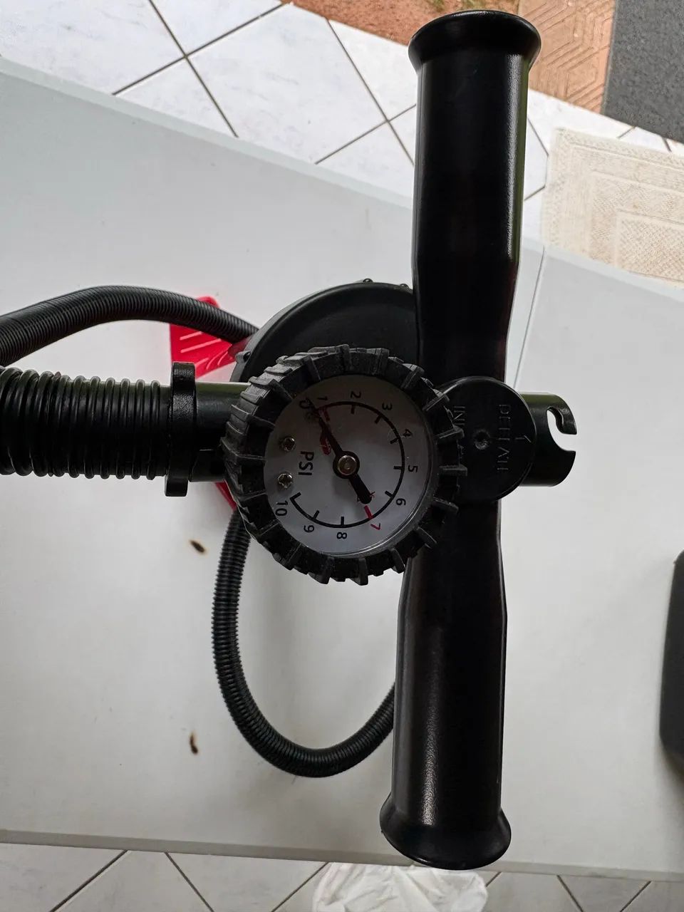 Bomba Ar colchão inflável  - Foto 3