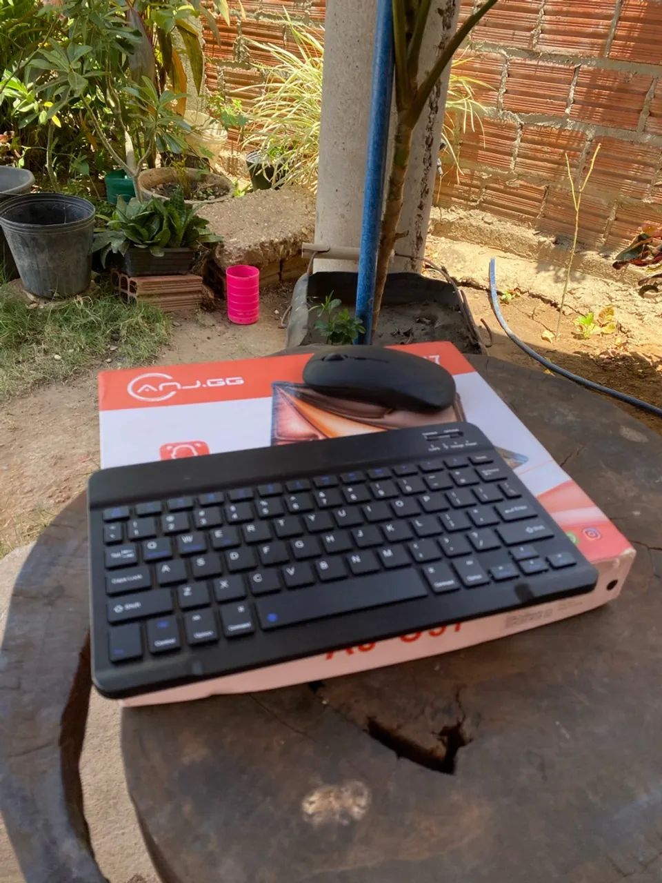 Tablet AJC-57 + teclado e mouse/128gb e 6 de ram - Foto 2