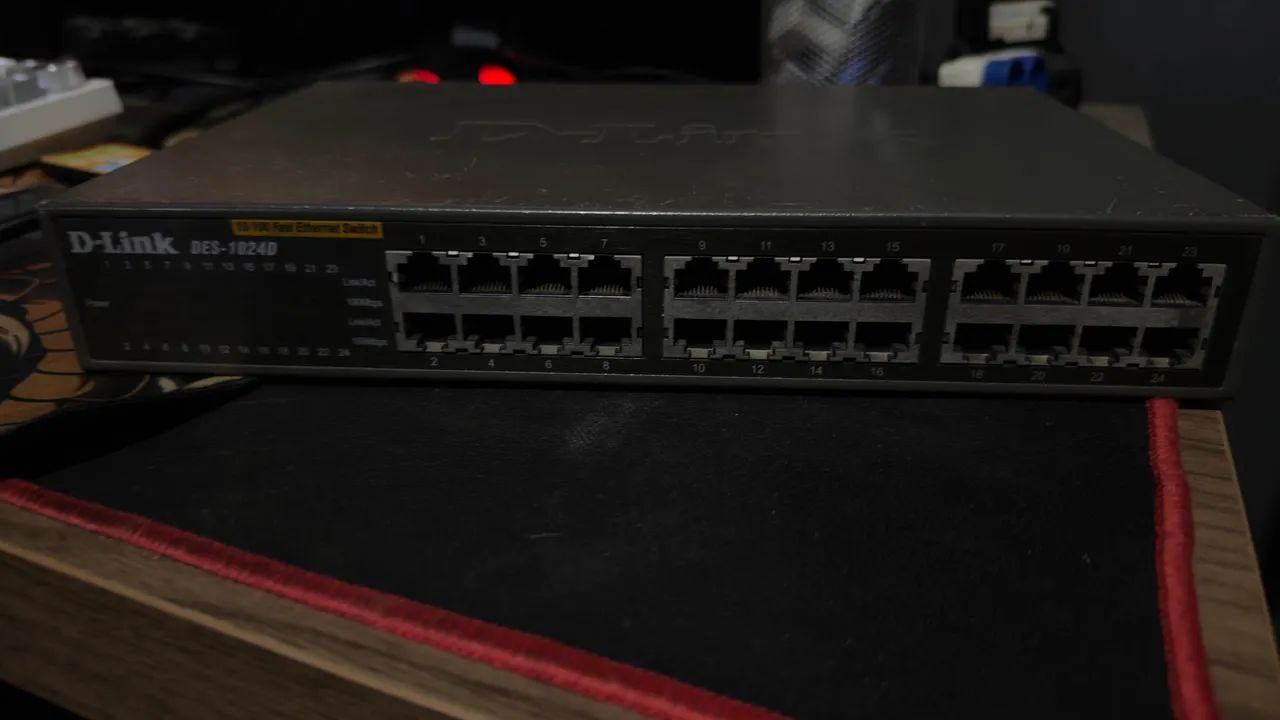 ? SWITCH D-LINK DES-1024D -24 Portas - Foto 5