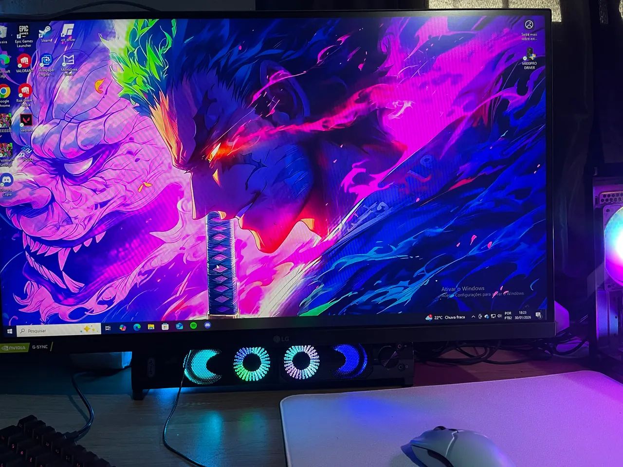 Pc gamer + monitor LG 27P 144hz  - Foto 3