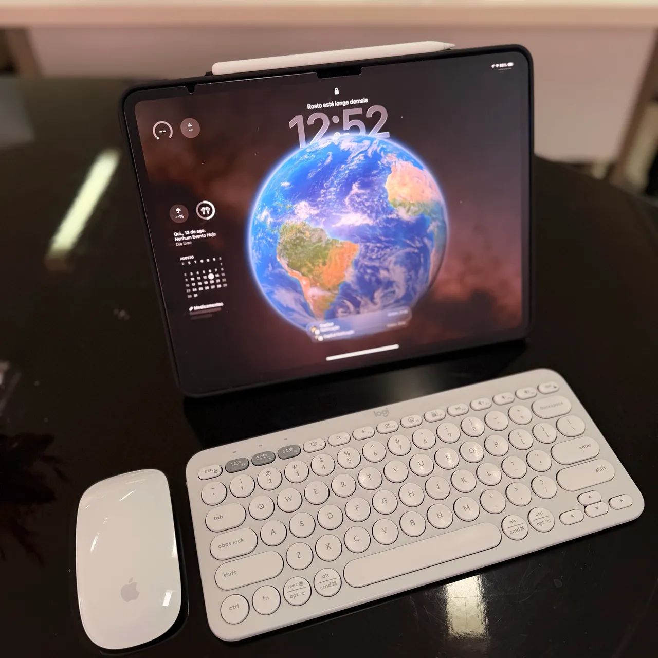 iPad M4 13 polegadas 256 gb com acessórios 