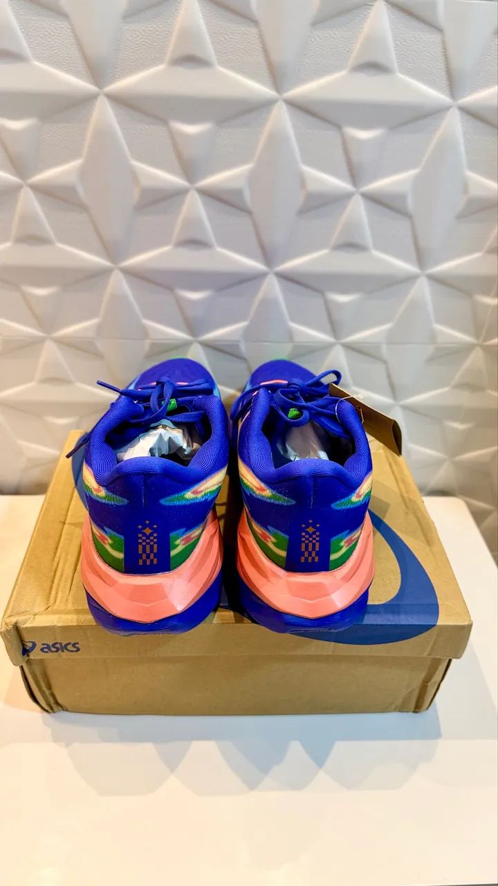Asics SuperBlast 3 Azul - Tamanho 38 - Foto 5