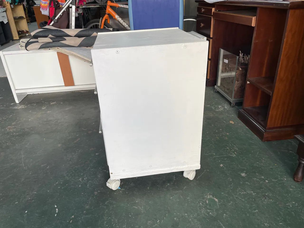 Gaveteiro 3 Gavetas Branco - Foto 4